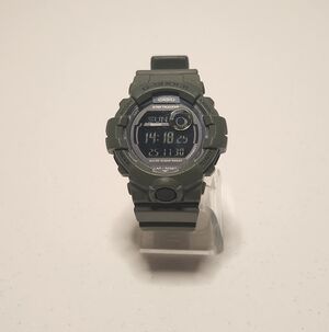 Casio G-Shock GBD800-1 Green Watch – Works Great – Reliable Everyday Wear